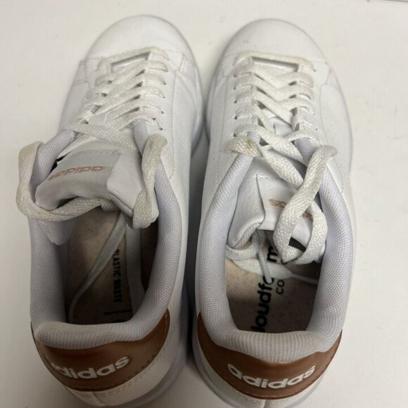 adidas Womens Advantage Sneaker White Size 7.5 M - Picture 4 of 6